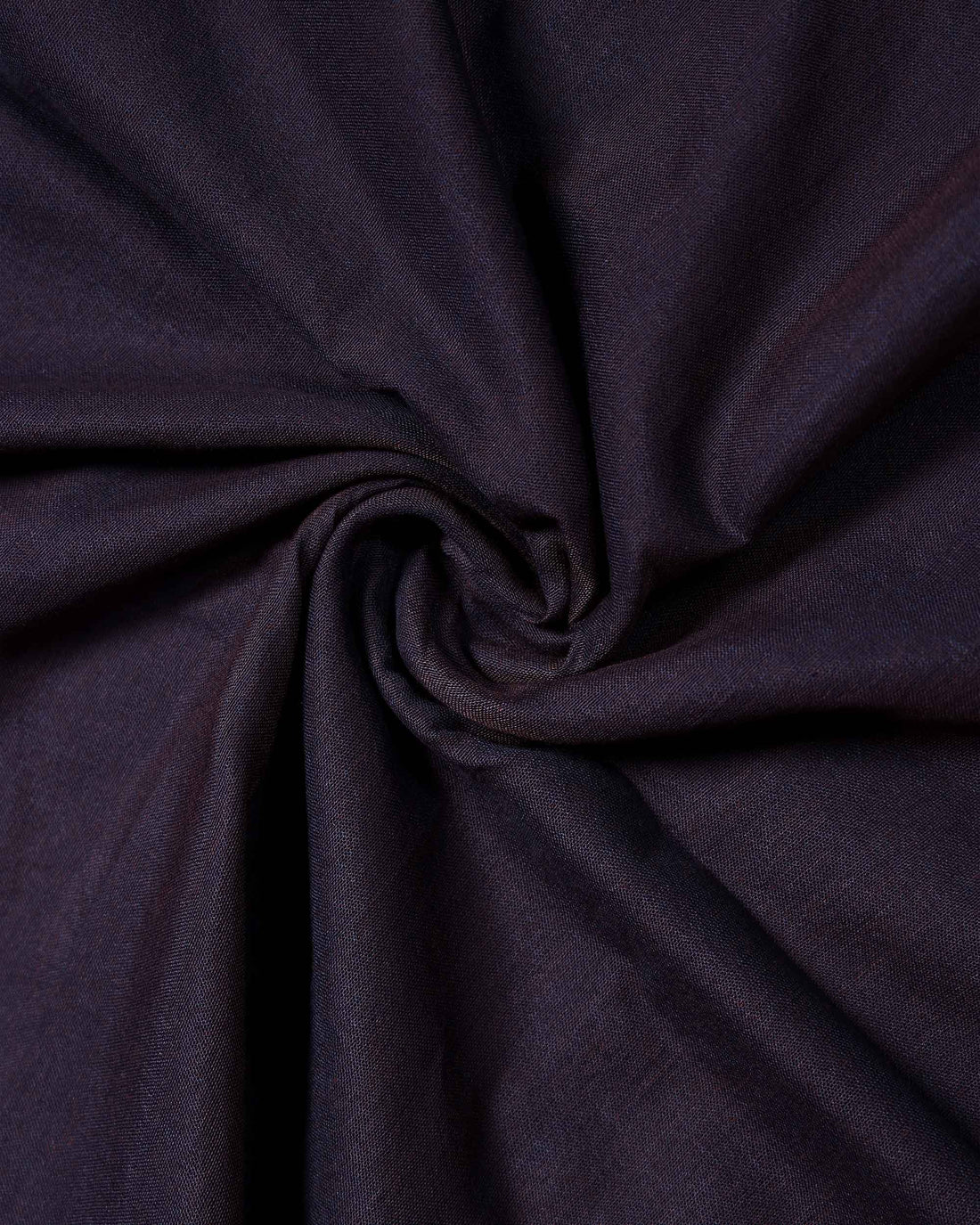 Handloom Traditional Khadi Cotton Saree with Woven Border and Contrast Printed Blouse Piece - Dark Brown