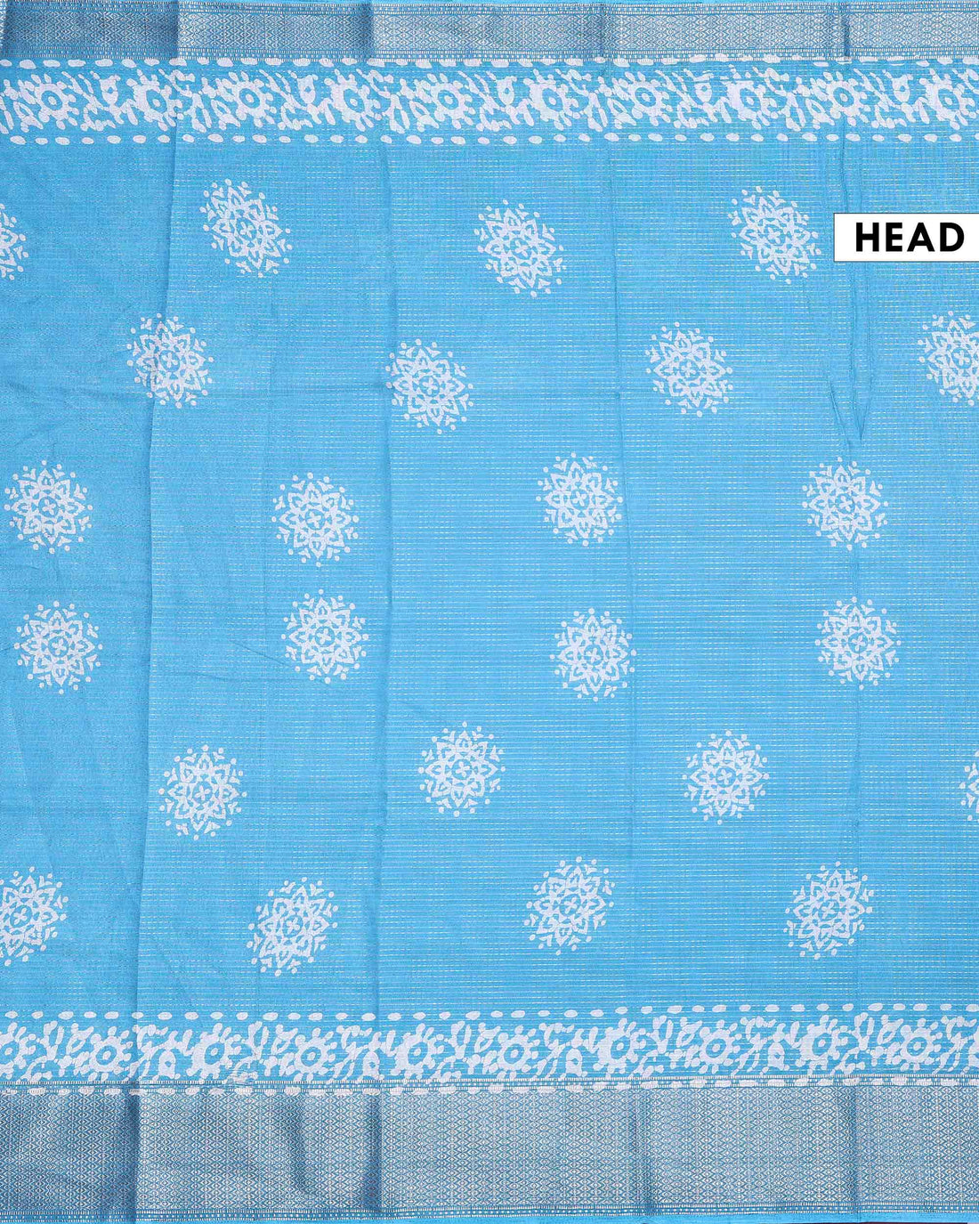 Elegant Dola Silk Saree with Intricate Woven Motifs Traditional Zari Border and Textured Pallu - Blue