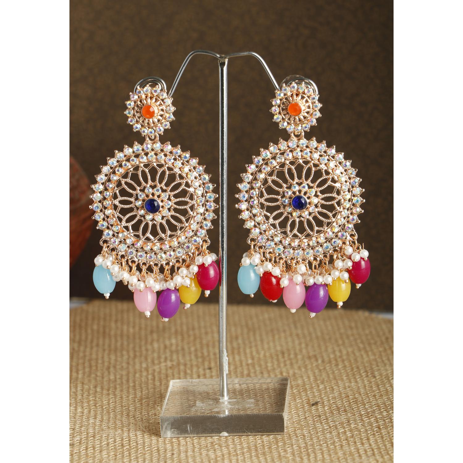 Copper Colour Plated Earrings