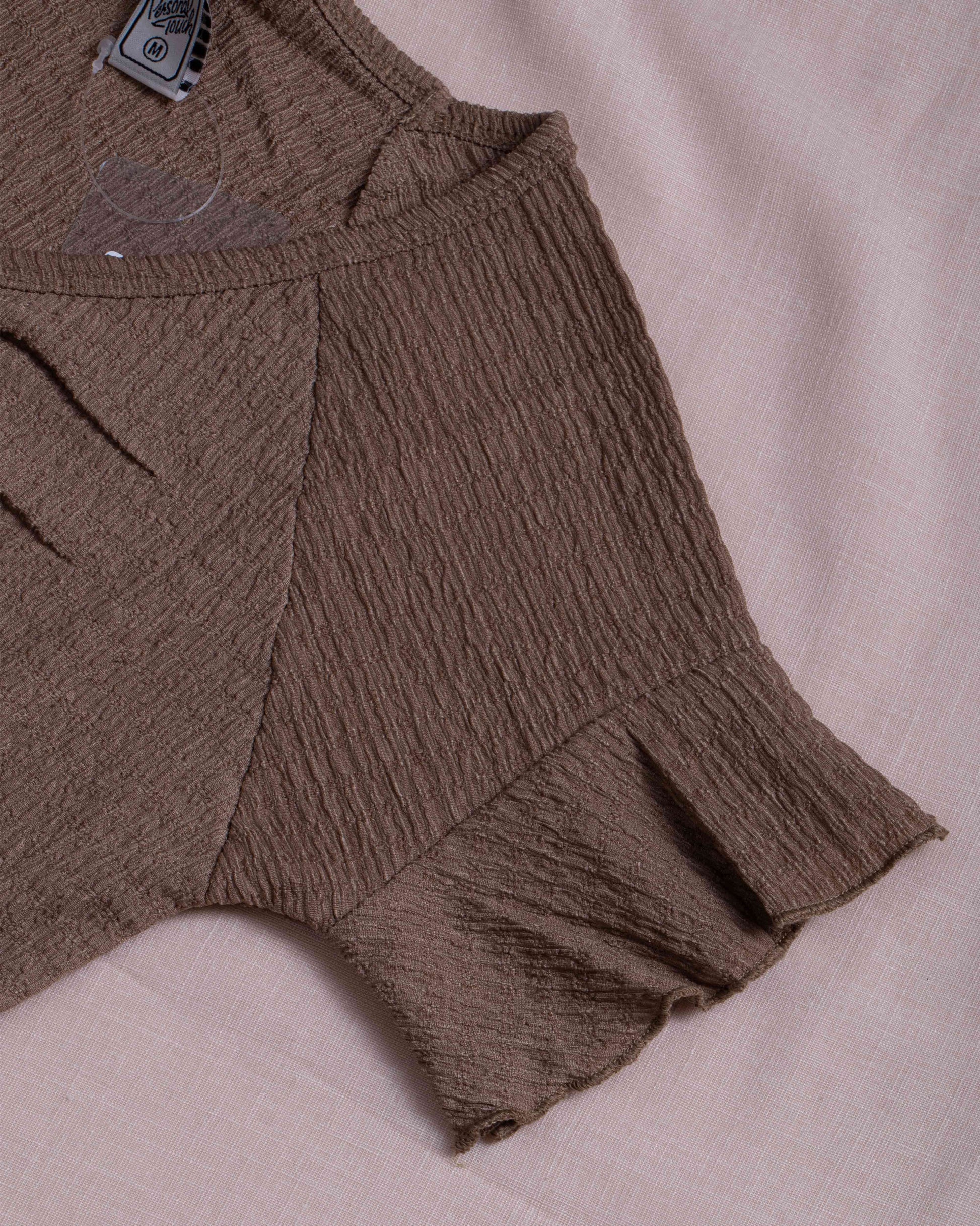 Shop Women Brown Colour T-Shirt