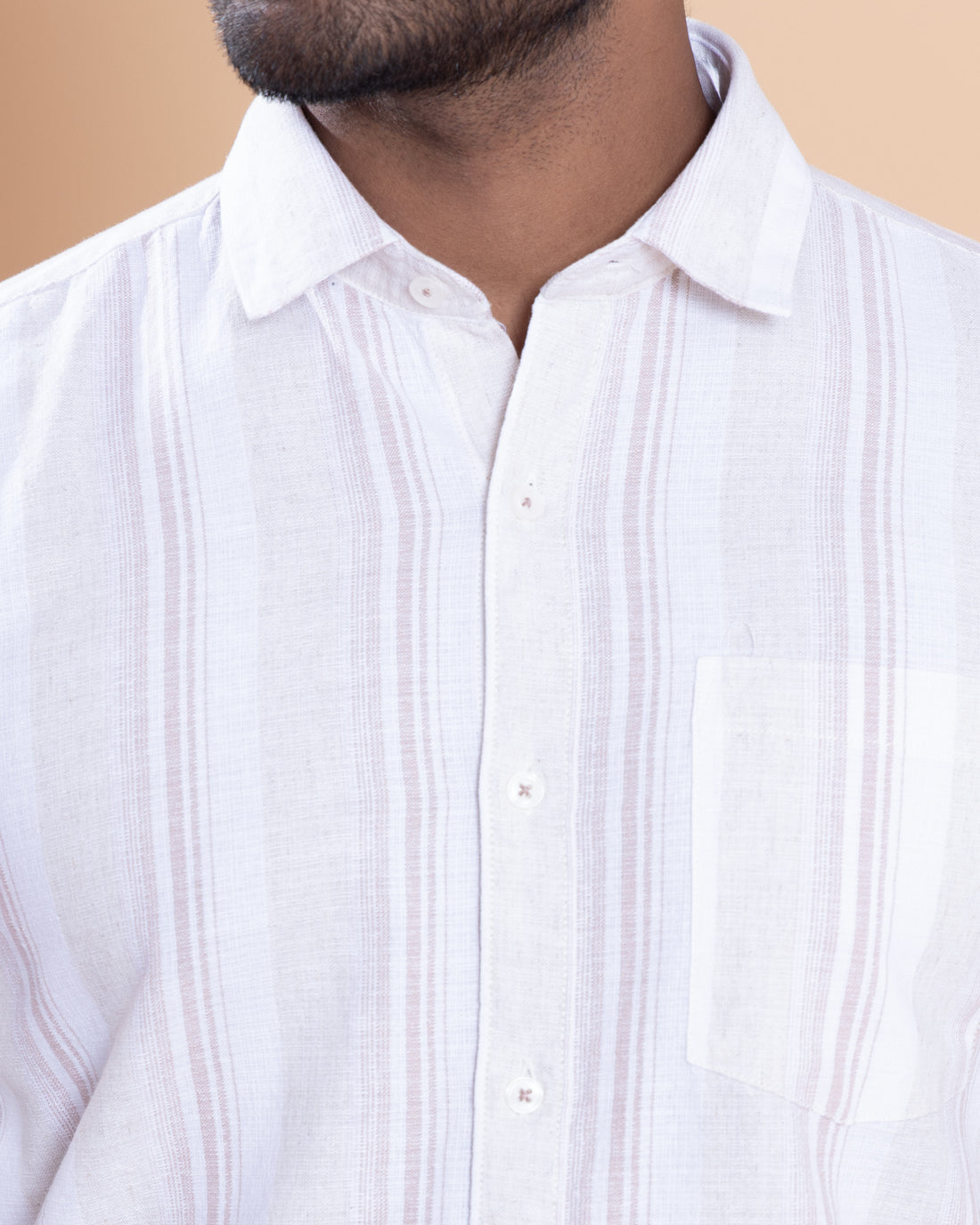 Nativebull Men Striped Full Sleeve Cotton Shirt - Multi