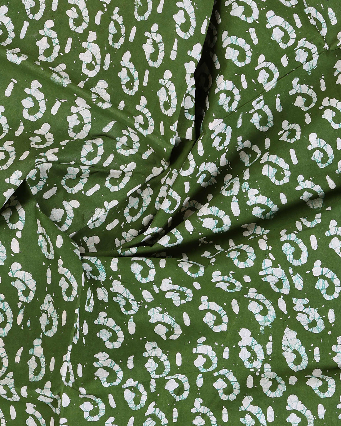 Classic Sungudi Cotton Saree With Printed Design - Green