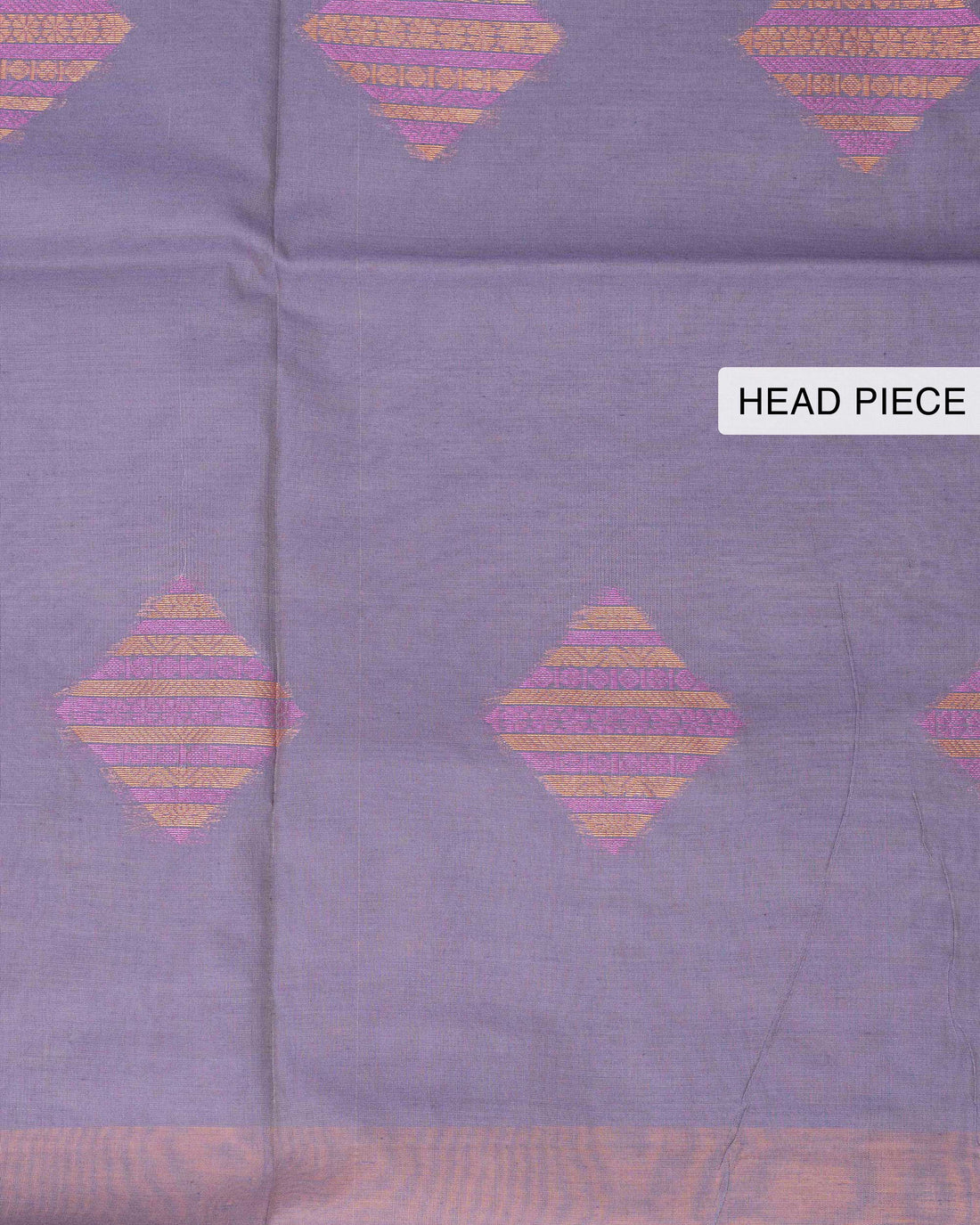 Silk Cotton Saree with Zari Woven Border - Grey