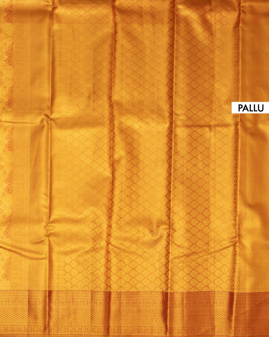 Exquisite Kanchipuram Tissue Silk Saree with Intricate Zari Weave - Gold