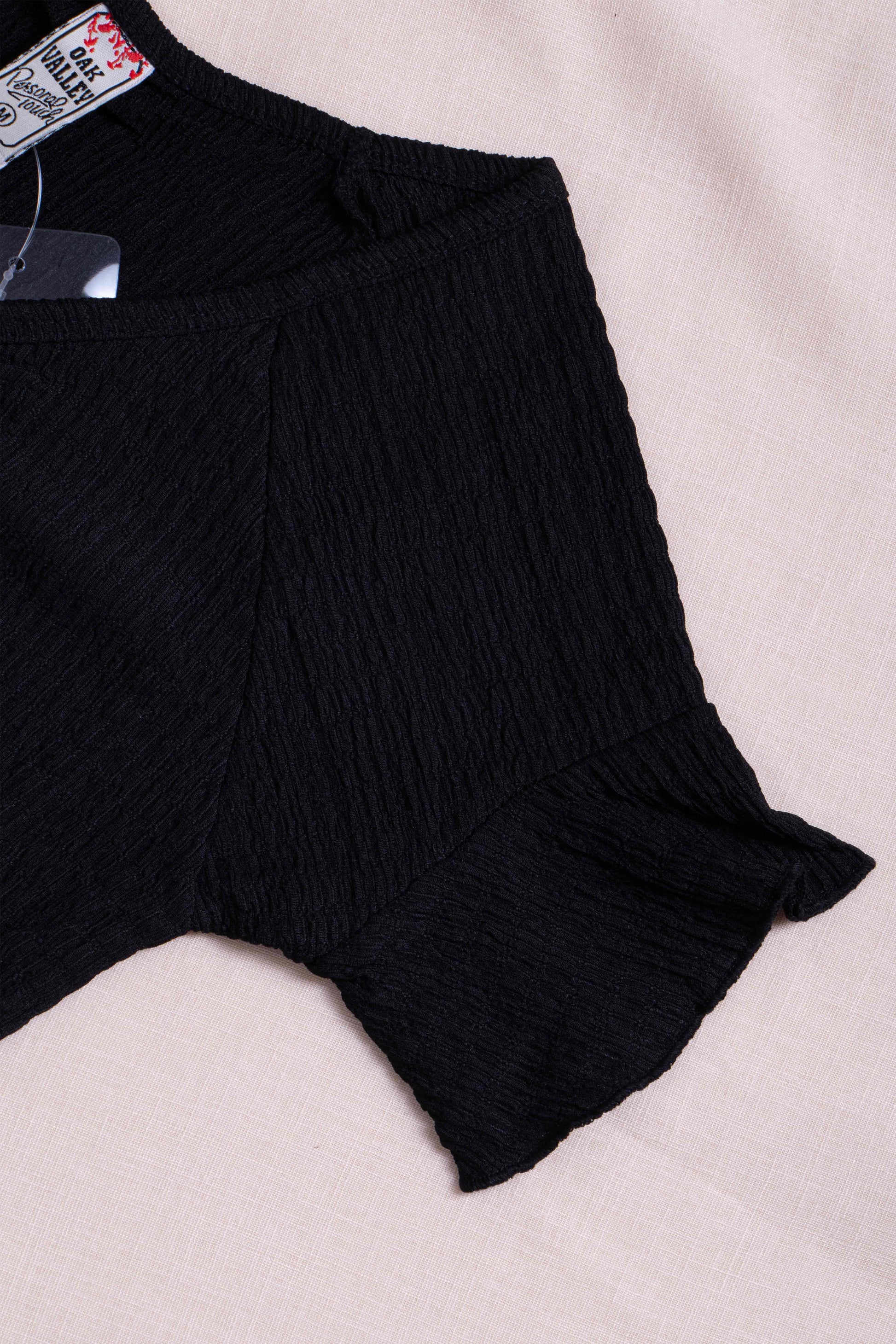 Shop Women Black Colour T-Shirt