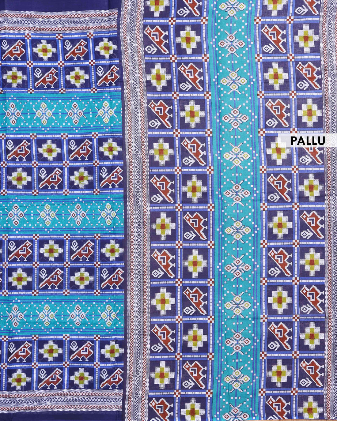 Graceful Voile Saree in Lightweight Finish - Multi