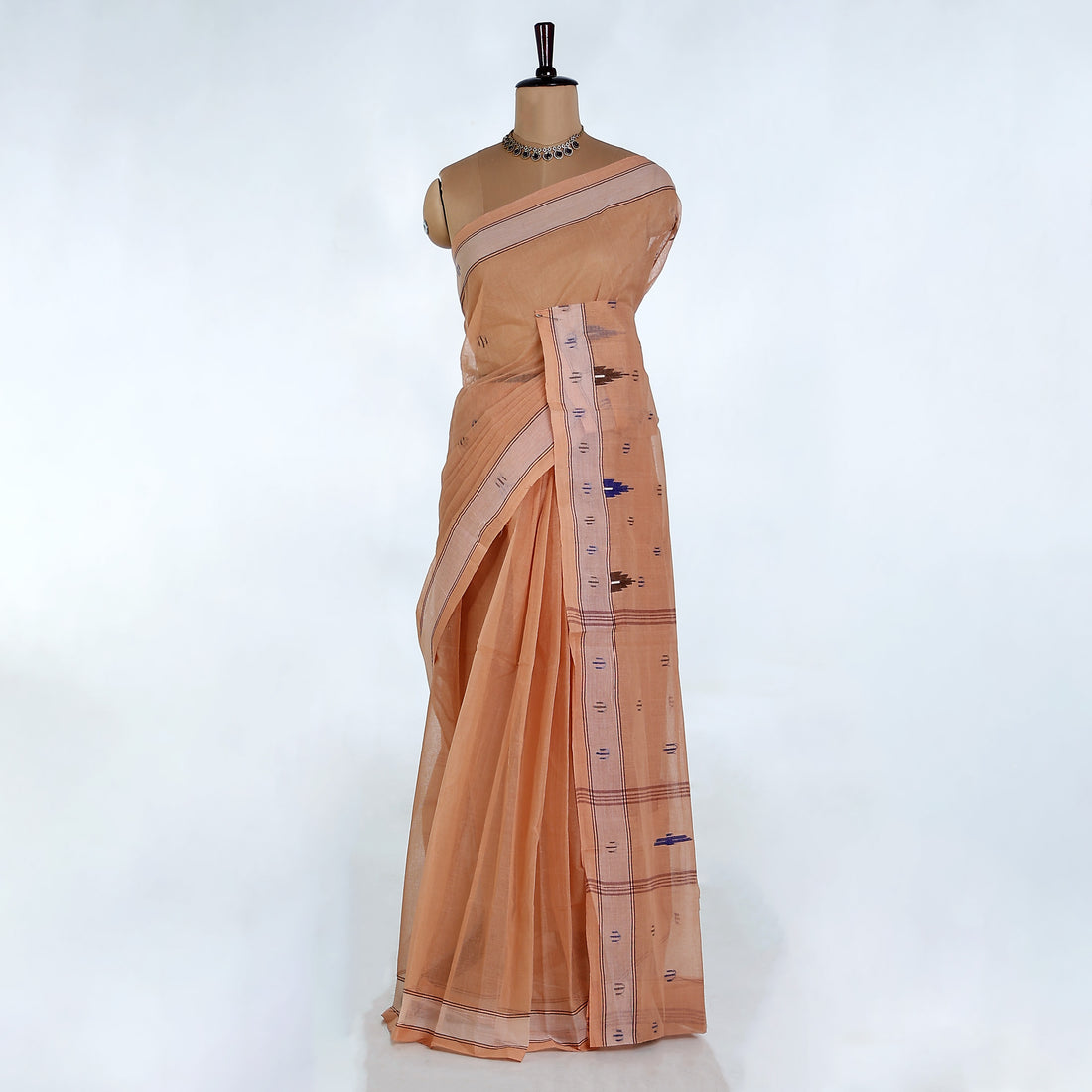 Bengal Cotton Saree For Women | Daily Office Wear Summer Collection | Jeyachandran - Full View