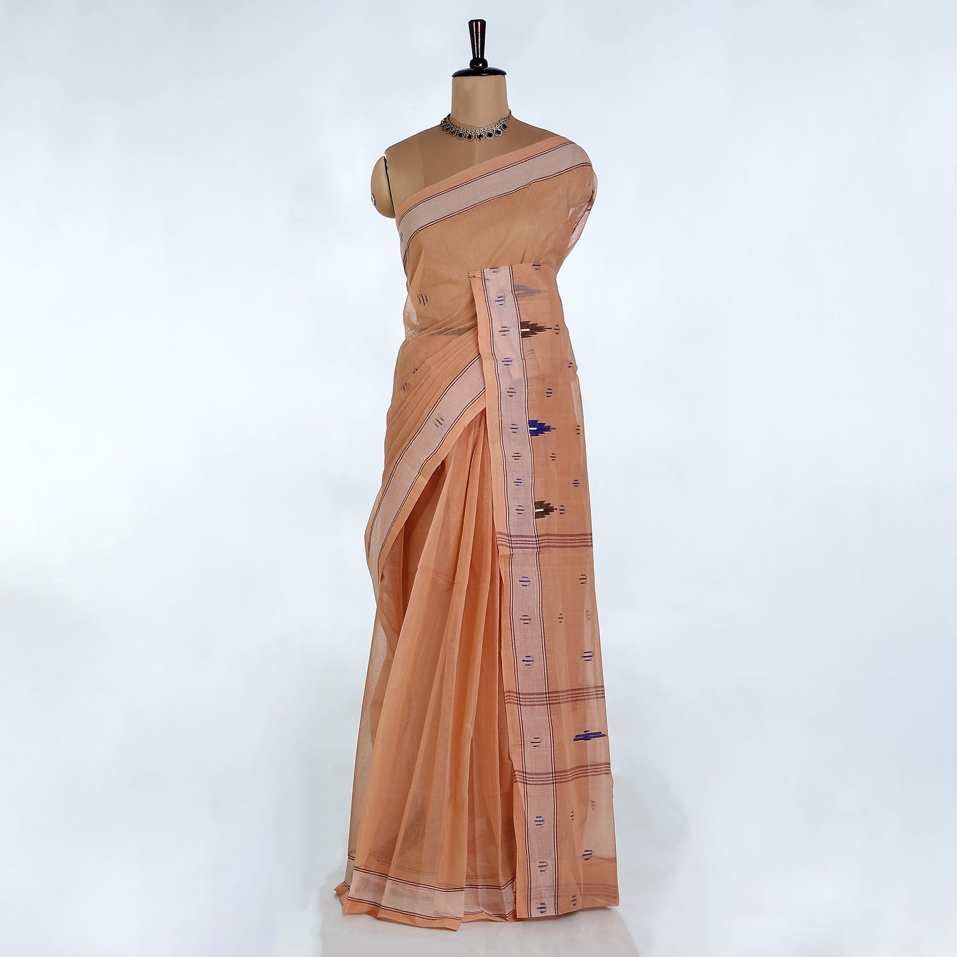 Bengal Cotton Saree For Women | Daily Office Wear Summer Collection | Jeyachandran - Full View