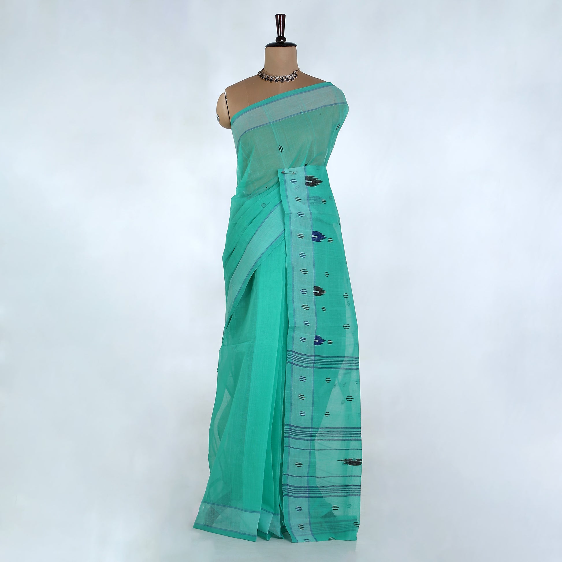 Bengal Cotton Saree For Women | Daily Office Wear Summer Collection | Jeyachandran - Full View