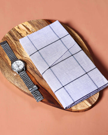 kibs-brand-mens-premium-cotton-checked-lungi-stitched-grey-kibs