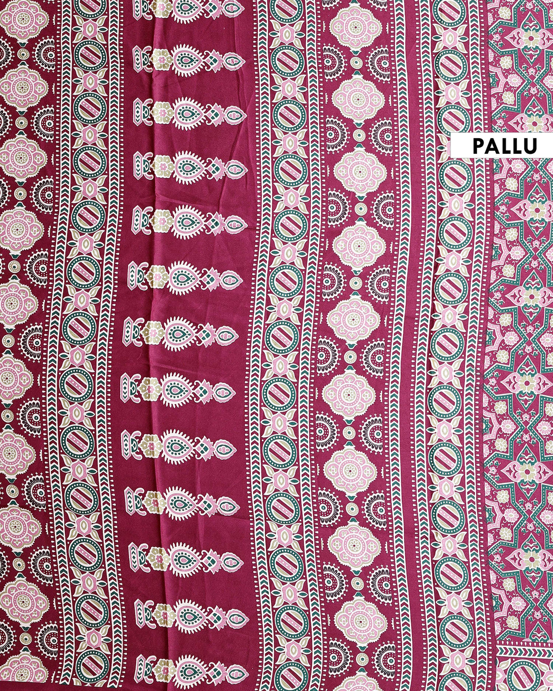 Handwoven Modal Satin Saree with Intricate Floral Jaal and Zari Border - Purple