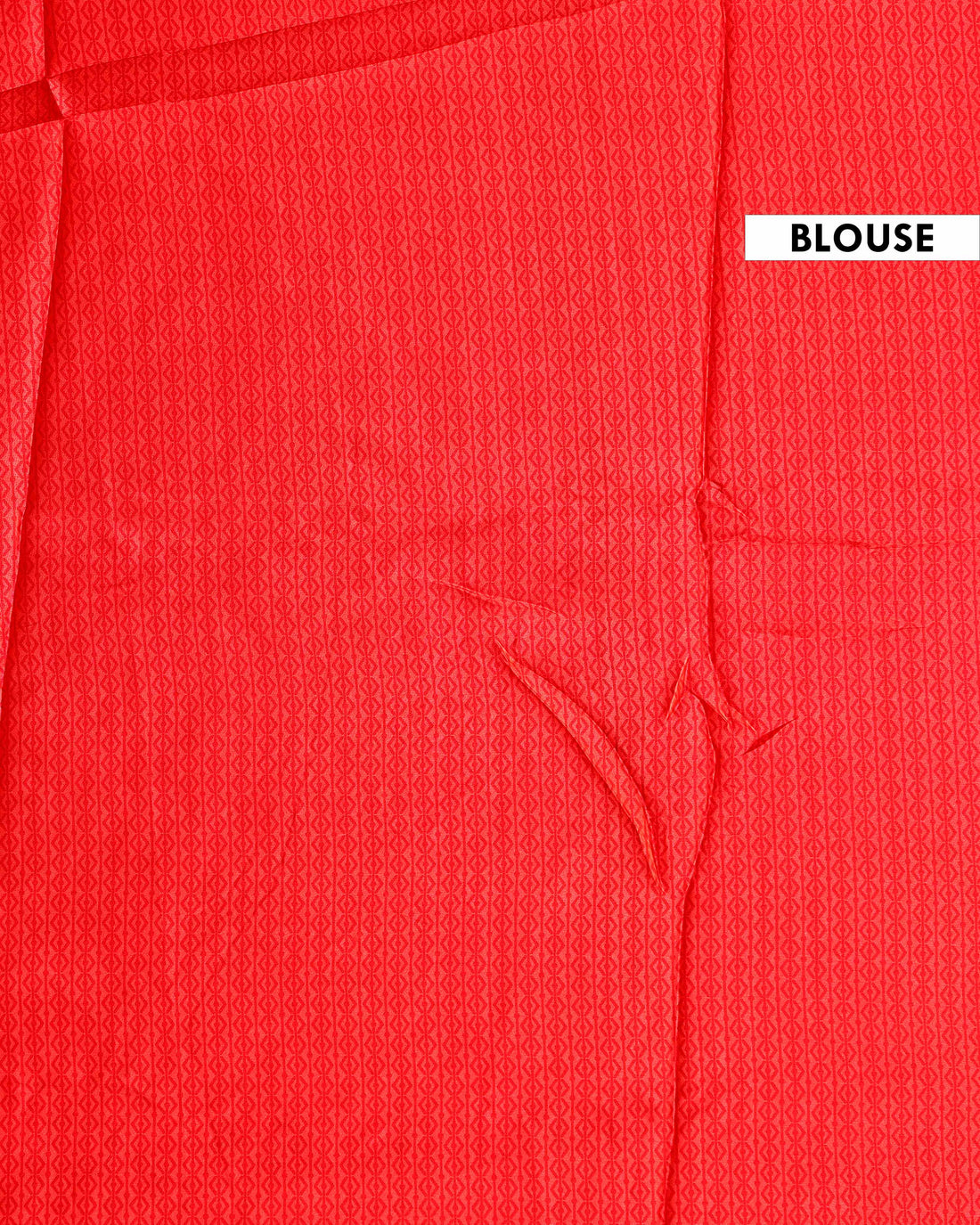 Stylish Modal Satin Saree with Zigzag Pattern and a Richly Detailed Traditional Border - Red