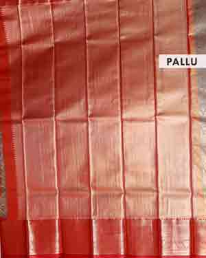 Elegant Niranjana Silk Saree with All-Over Brocade Weaving and Rich Zari Border - Brown