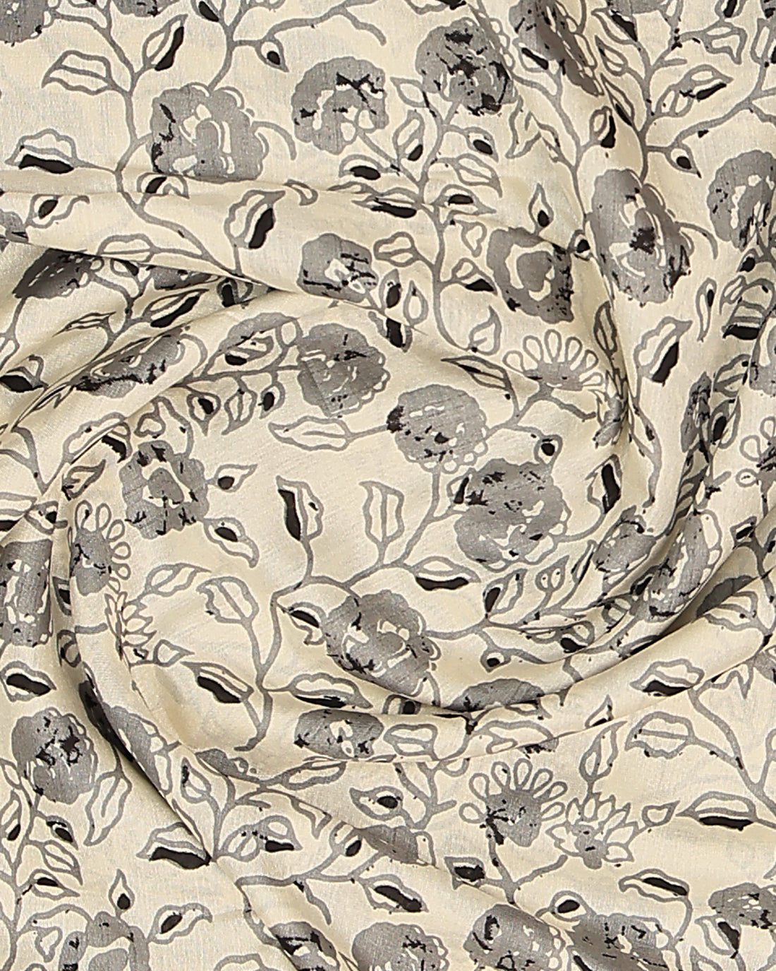 Cream Color Dola Saree