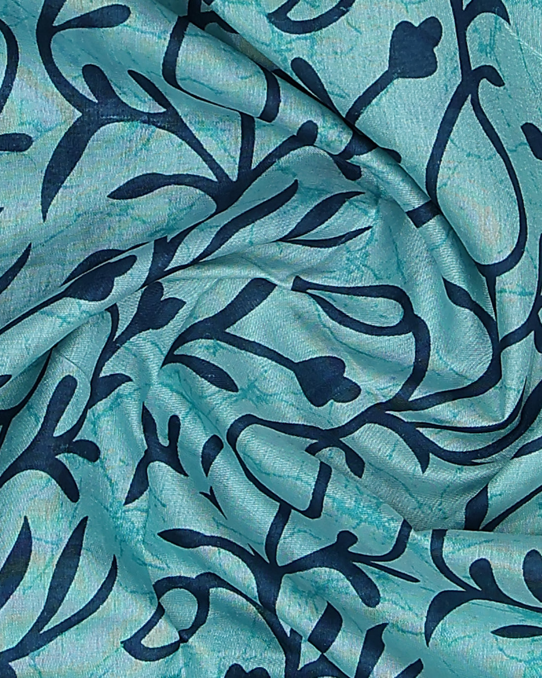 Sky Blue Color Dola Saree