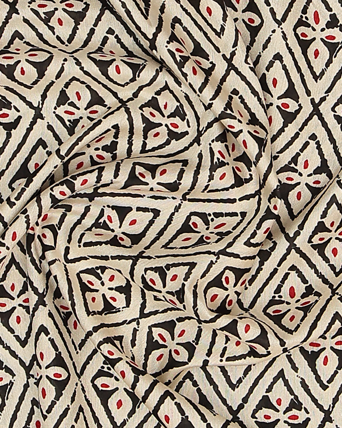 Cream Color Dola Saree