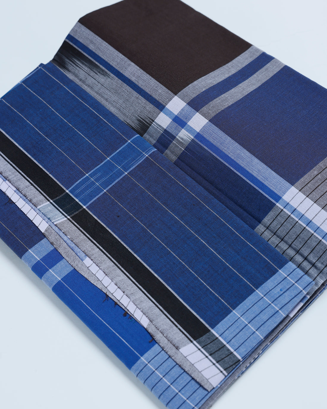 JKT Brand Multi Striped 2.10 m Stitched Lungi