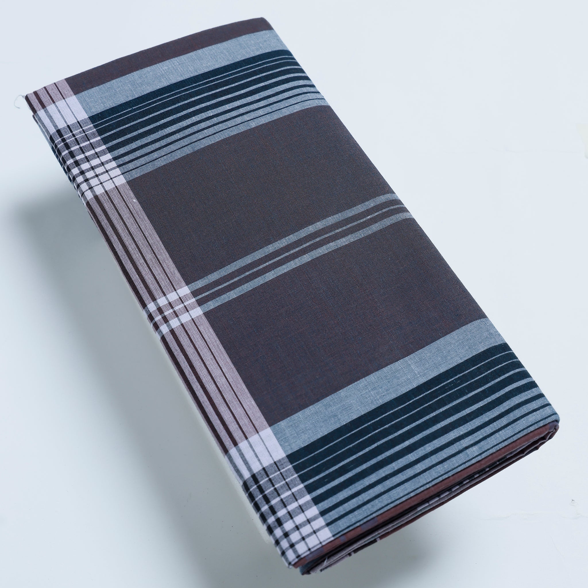 JKT Brand Multi Striped 2.10 m Stitched Lungi