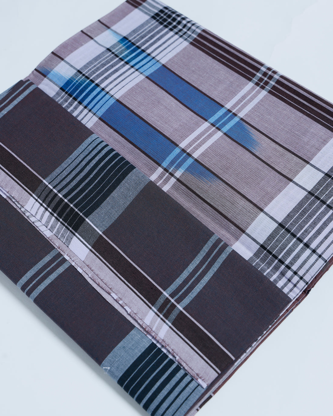 JKT Brand Multi Striped 2.10 m Stitched Lungi