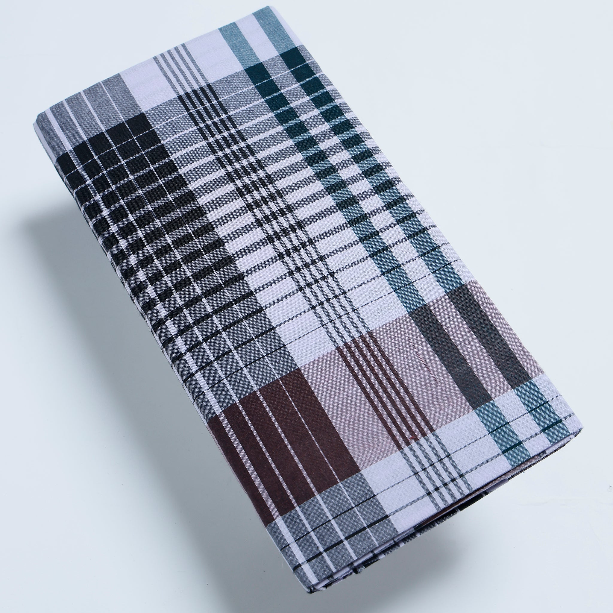 JKT Brand Multi Striped 2.10 m Stitched Lungi