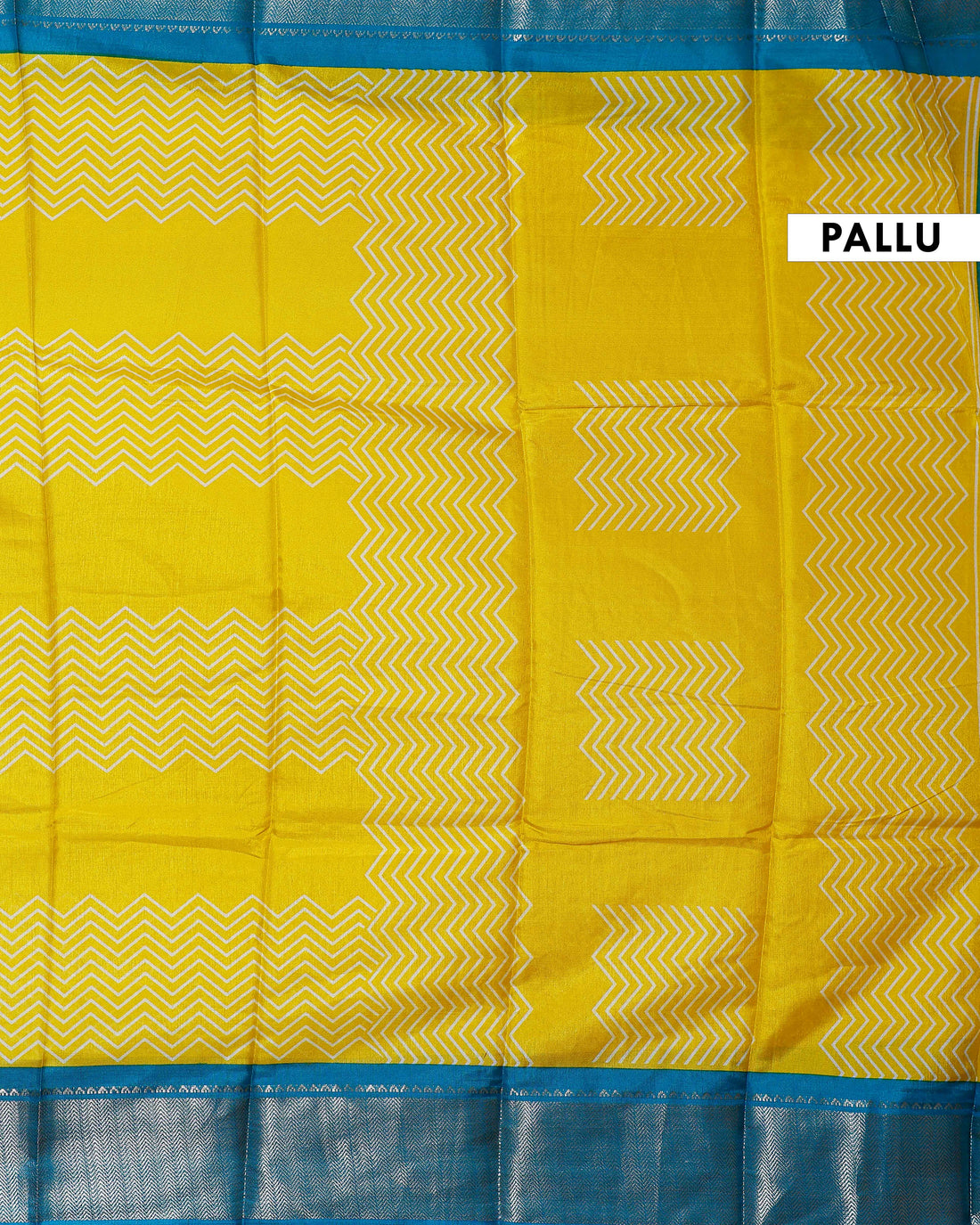 Elegant Dola Silk Saree with Intricate Geometric Weave and Contrasting Zari Border - Yellow