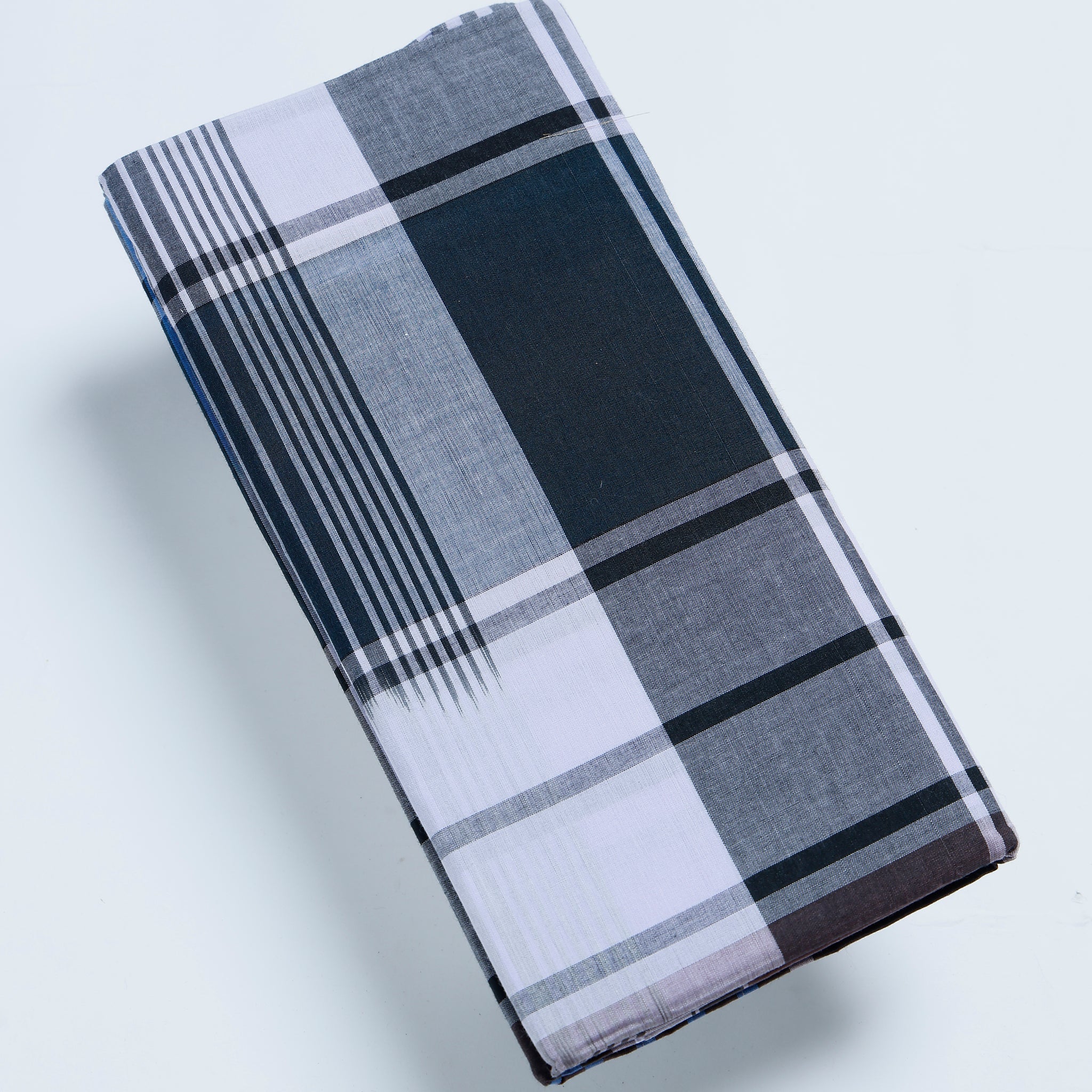 Sangu Brand Multi Striped 2.10 m Stitched Lungi