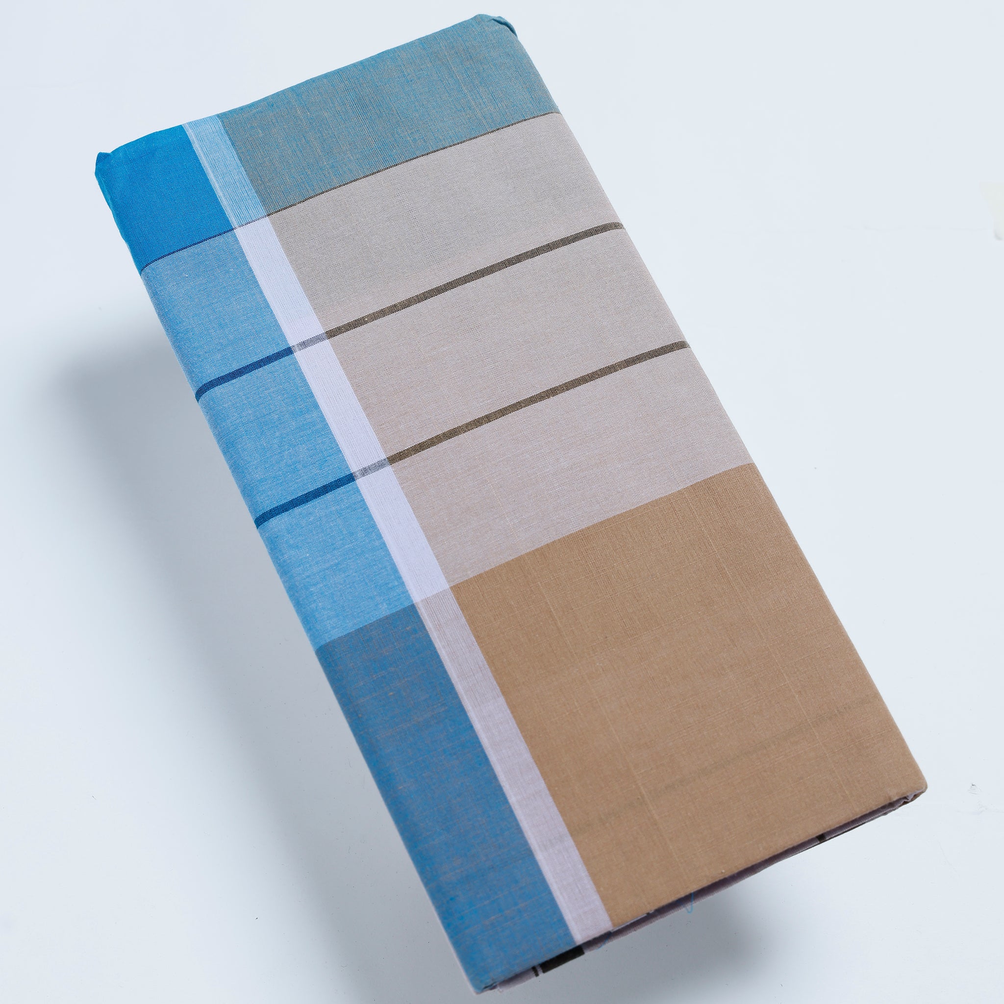 Sangu Brand Multi Striped 2.10 m Stitched Lungi