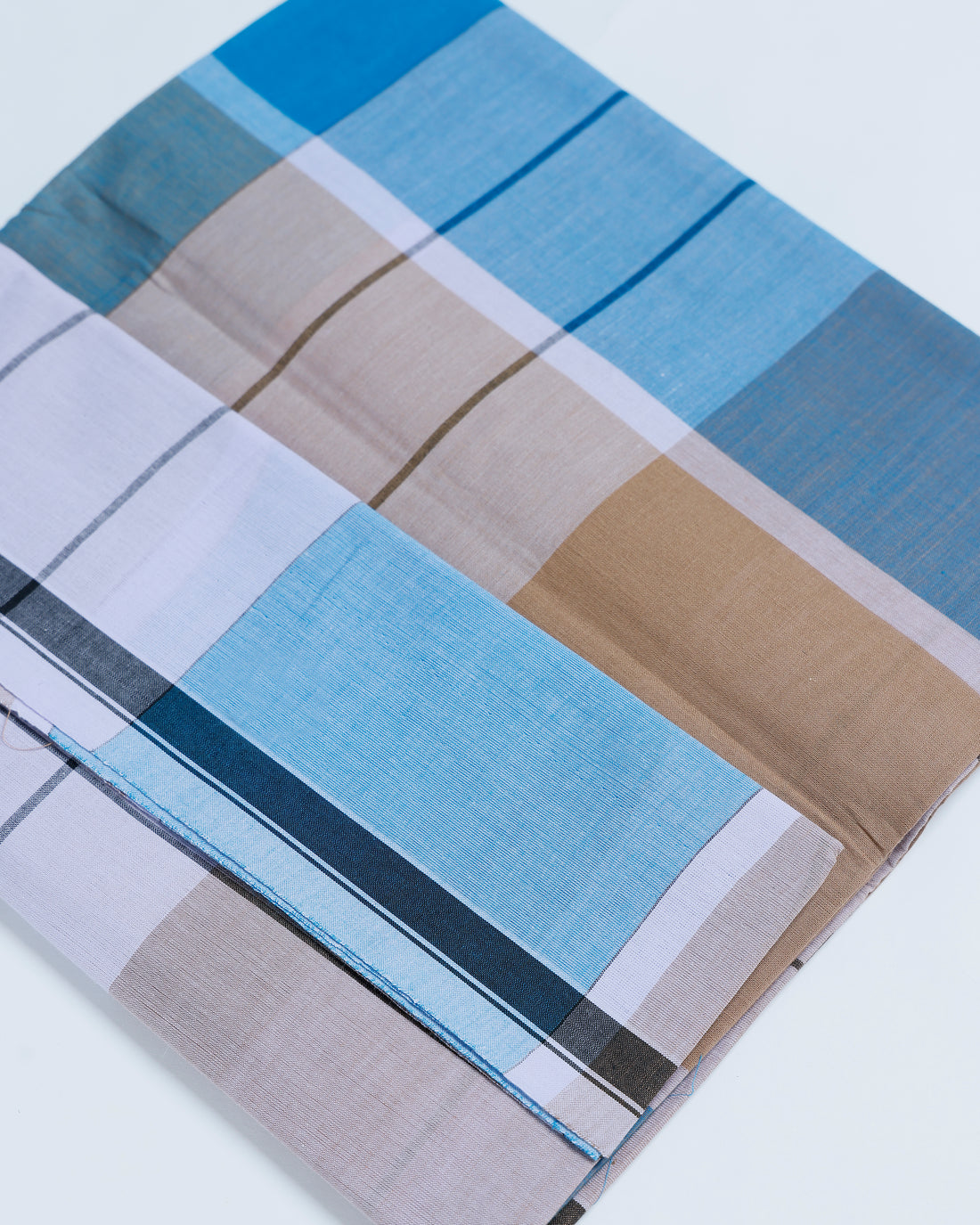 Sangu Brand Multi Striped 2.10 m Stitched Lungi