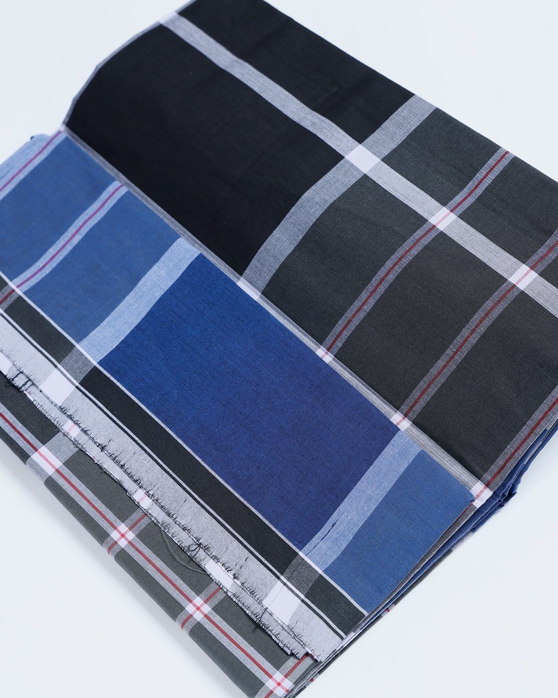 Nandu Brand Multi Striped 2.20 m Stitched Lungi