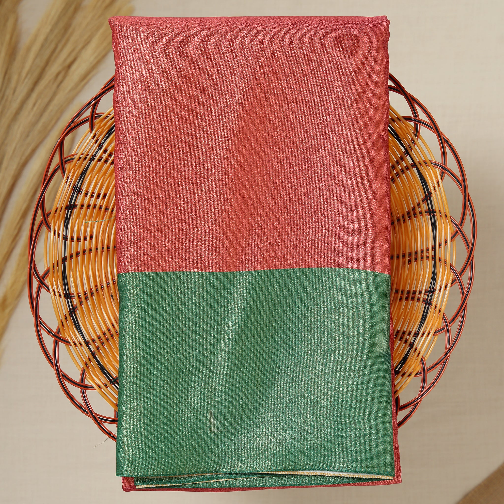 Red Color Soft Silk Saree