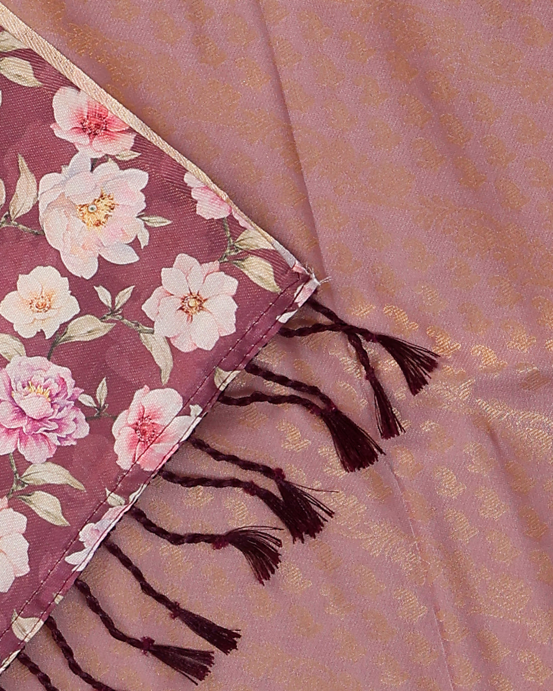 Onion Pink Color Soft Silk Saree