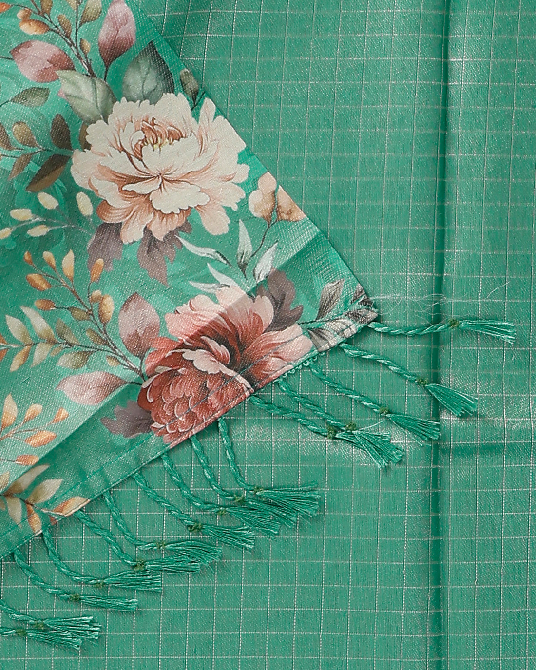 Green Color Soft Silk Saree
