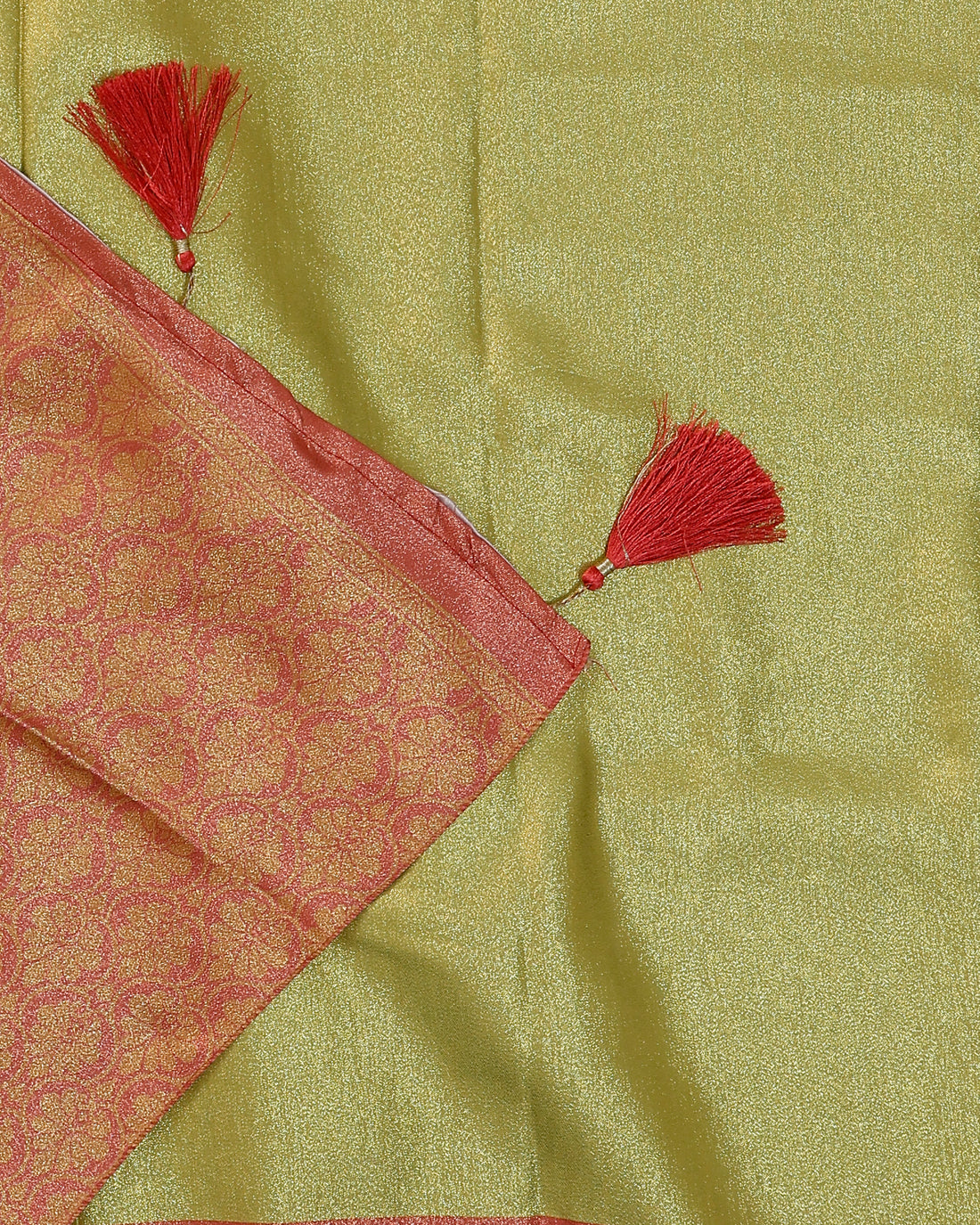 Green Color Soft Silk Saree