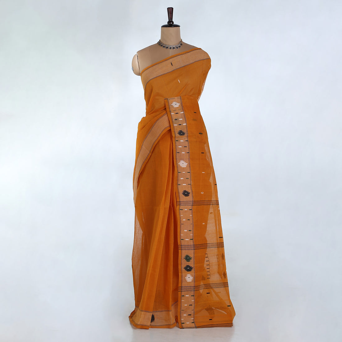 Bengal Cotton Saree For Women | Daily Office Wear Summer Collection | Jeyachandran - Full View