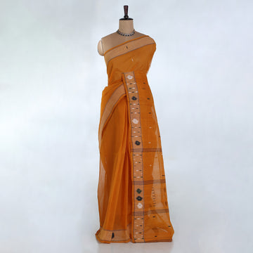 Bengal Cotton Saree For Women | Daily Office Wear Summer Collection | Jeyachandran - Full View