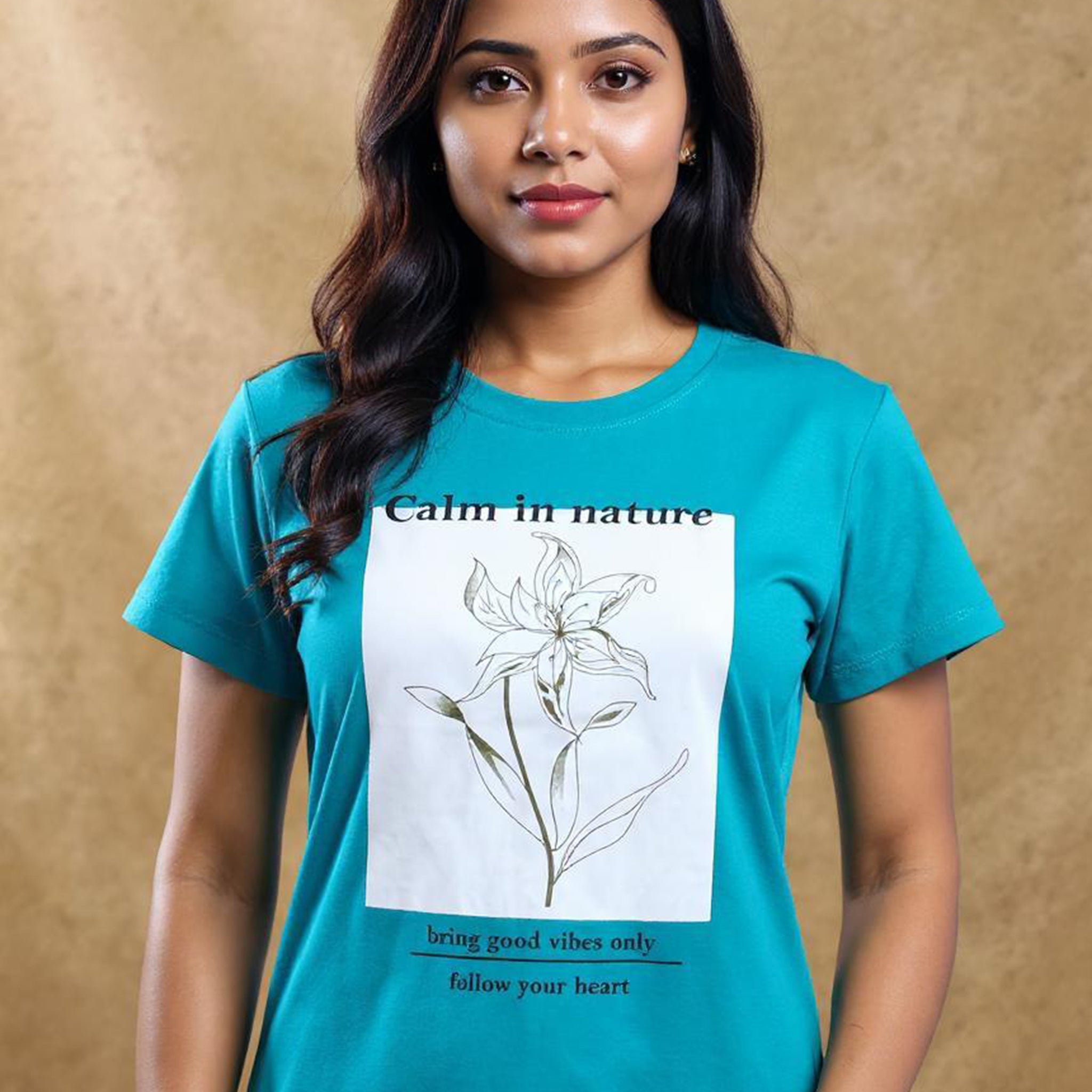 Women's  Graphic T Shirt - Blue