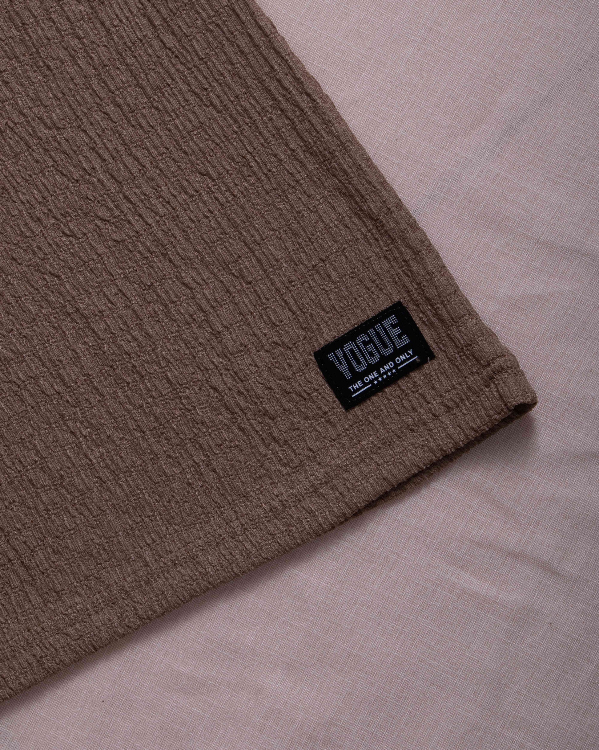 Shop Women Brown Colour T-Shirt Online