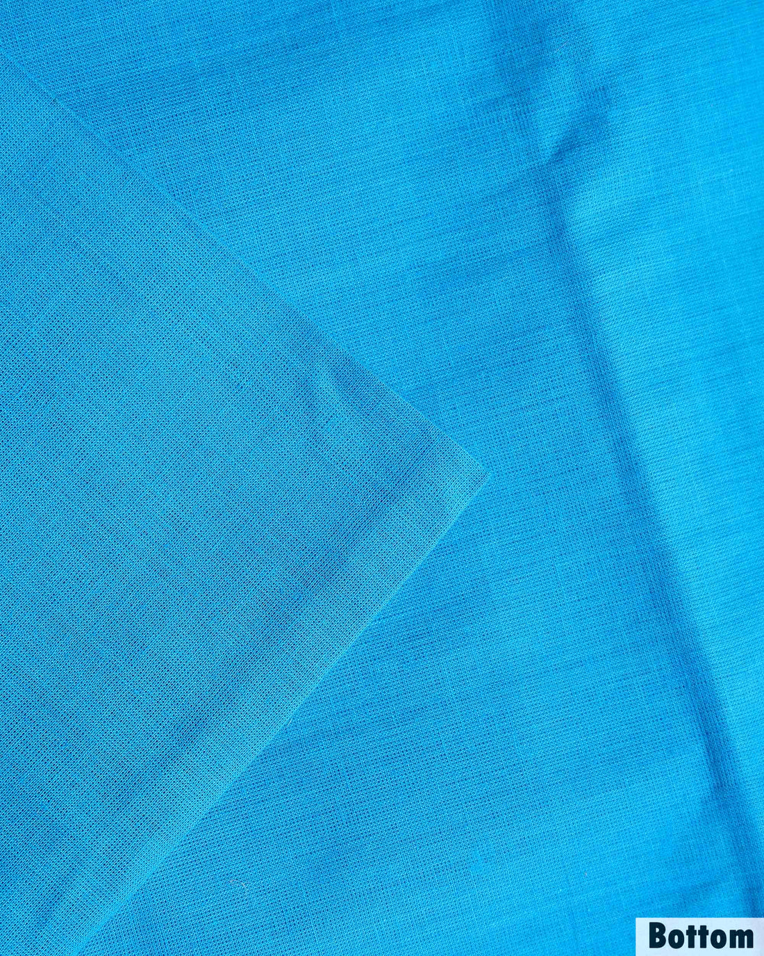 Women's Traditional Cotton Handloom Unstitched Salwar Suit Set Top 2.5m, Pant 2m, Dupatta 2.25m with Zari Border - Navy