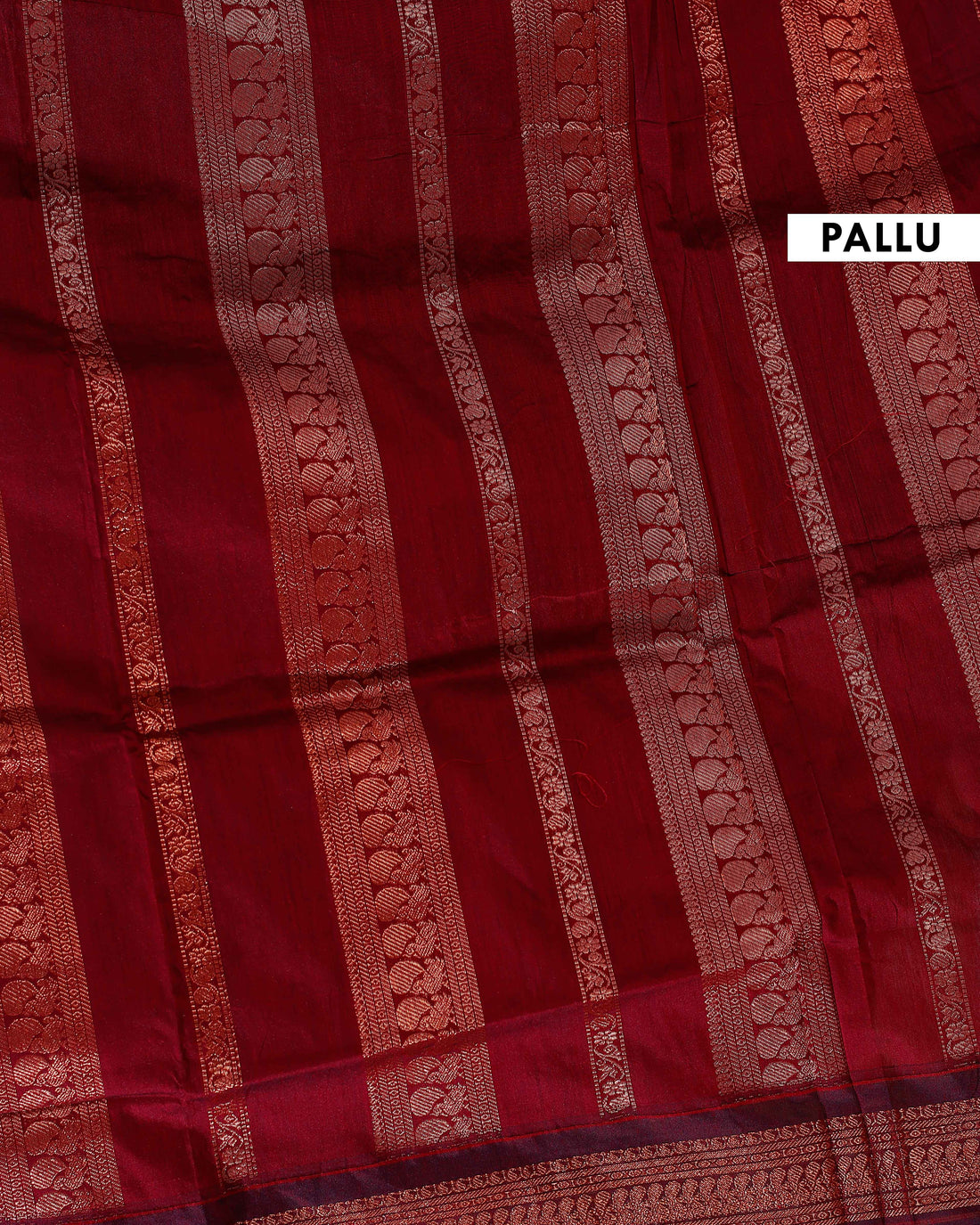 Handloom Kalyani Cotton Saree with Traditional Border and Zari Details - Grey