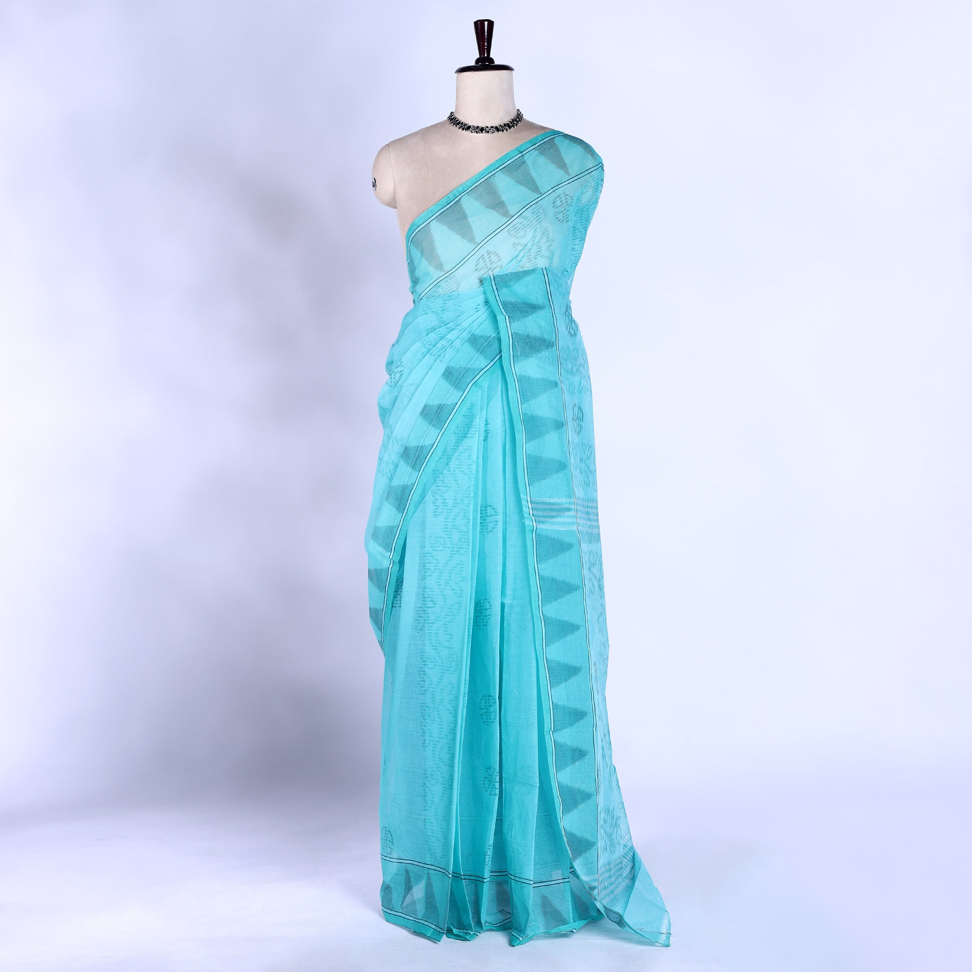 Bengal Cotton Saree For Women | Daily Office Wear Summer Collection | Jeyachandran - Full View