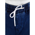 Shop Women Navy Blue Mom Fit Cargo Jeans