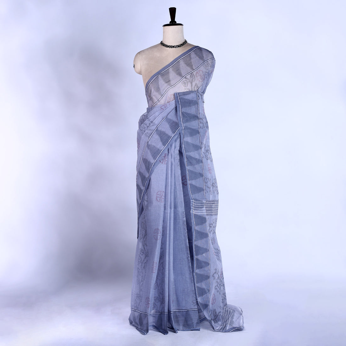 Bengal Cotton Saree For Women | Daily Office Wear Summer Collection | Jeyachandran - Full View