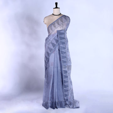 Bengal Cotton Saree For Women | Daily Office Wear Summer Collection | Jeyachandran - Full View