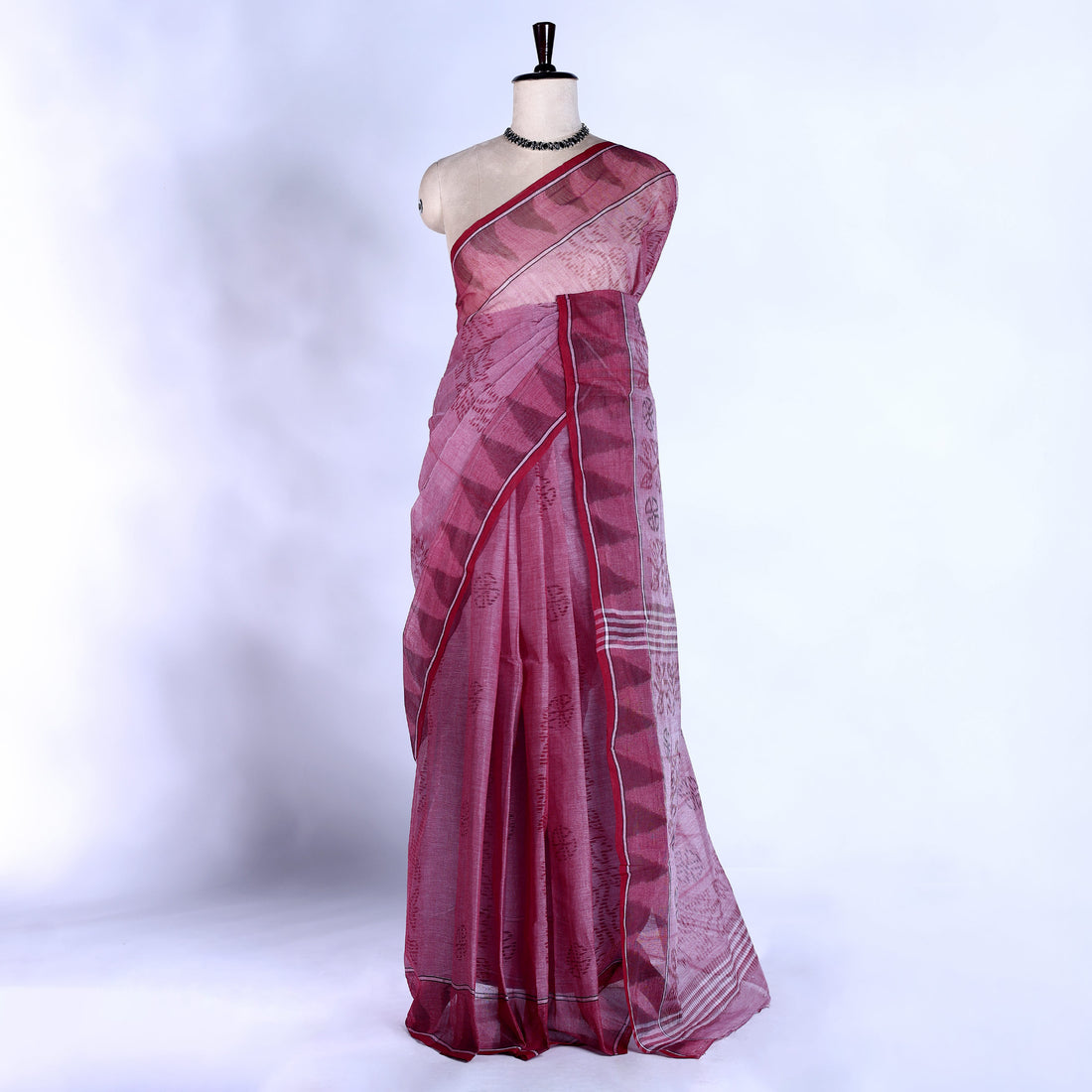 Bengal Cotton Saree For Women | Daily Office Wear Summer Collection | Jeyachandran - Full View