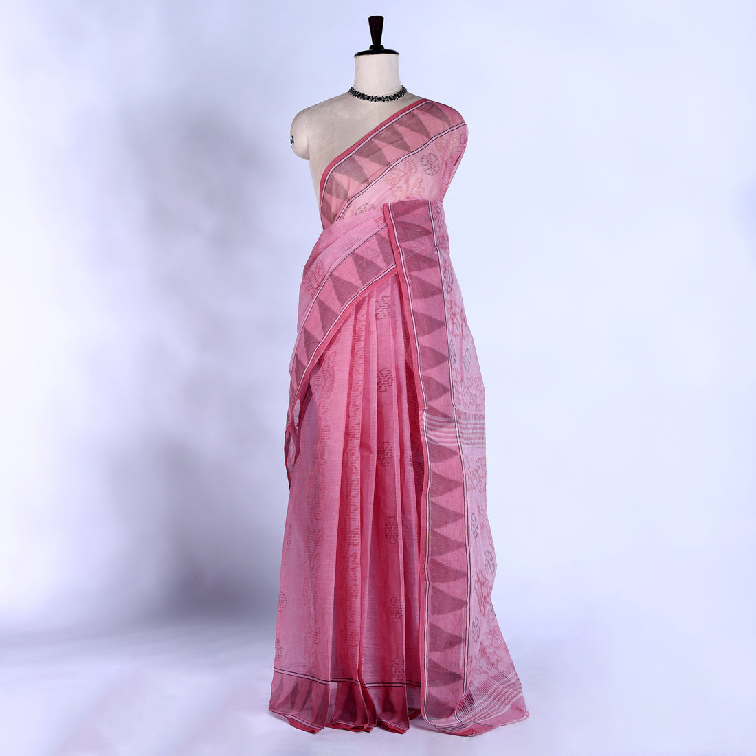 Bengal Cotton Saree For Women | Daily Office Wear Summer Collection | Jeyachandran - Full View