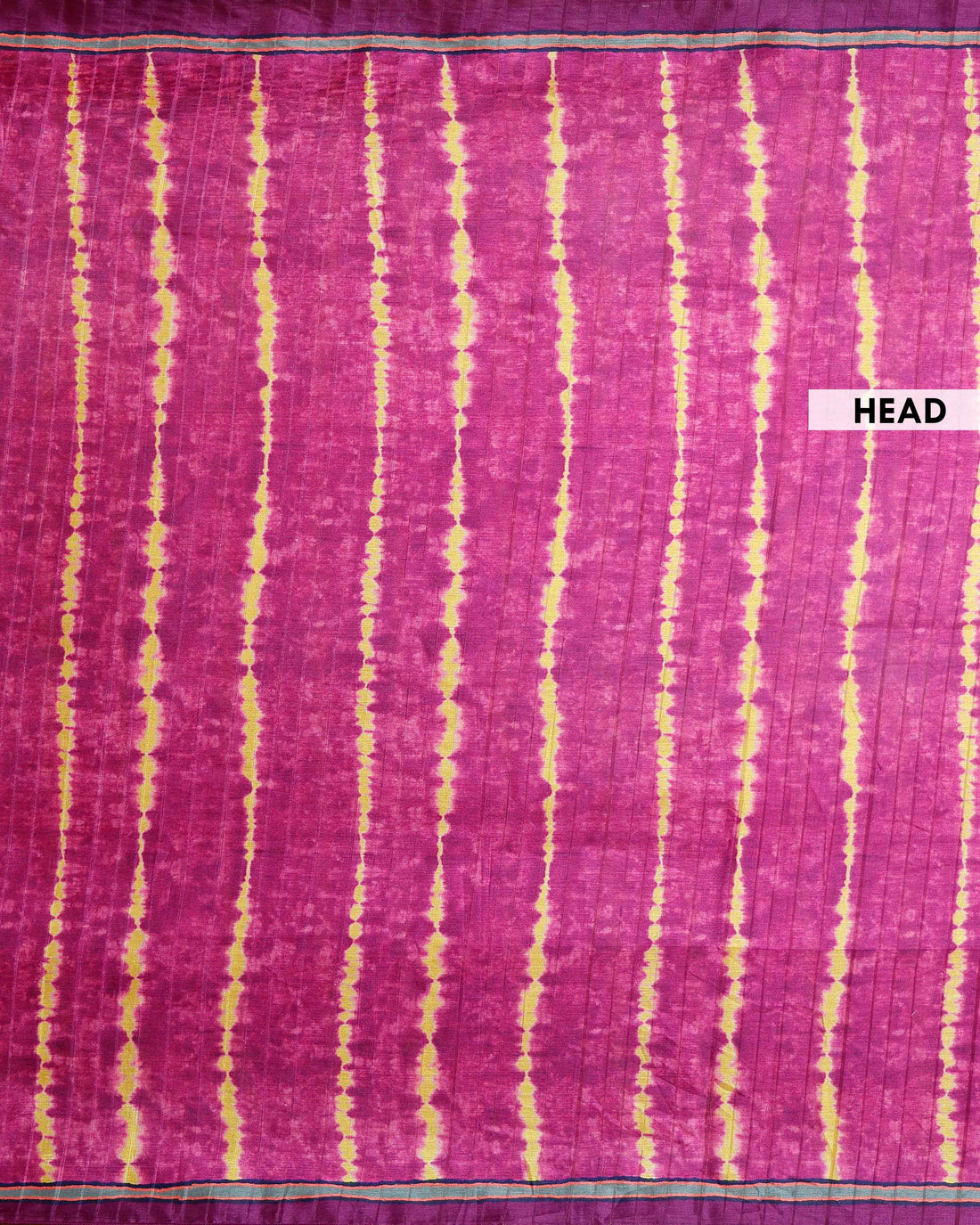 Elegant Semi Tussar Silk Saree with Intricate Nature-Inspired Patterns and Textured Stripes - Dark Purple