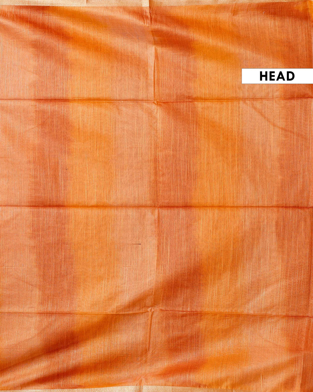 Elegant Semi-Silk Saree with Intricate Zari Work - Orange