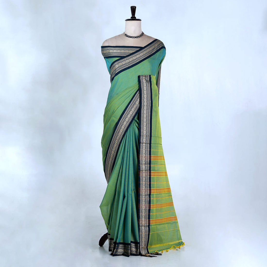 Mangalagiri Cotton Saree for Women | Festive Summer Collection | Jeyachandran - Full View
