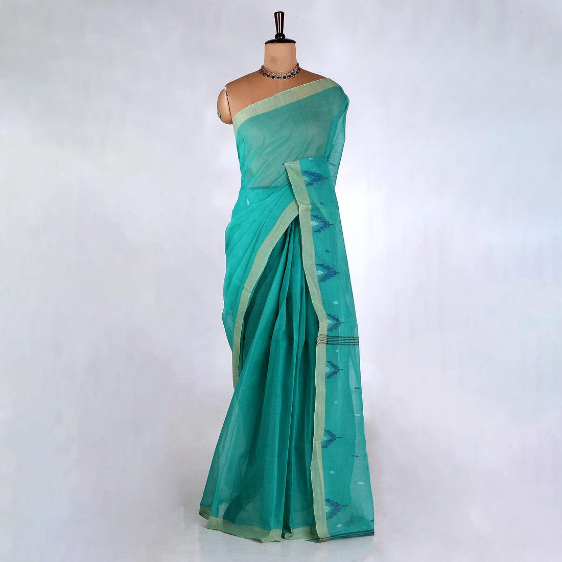 Bengal Cotton Saree For Women | Daily Office Wear Summer Collection | Jeyachandran - Full View