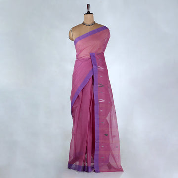 Bengal Cotton Saree For Women | Daily Office Wear Summer Collection | Jeyachandran - Full View